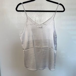 Basic White Silky Camisole
